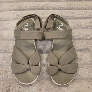 RYKA Women's Sage Green Sandals